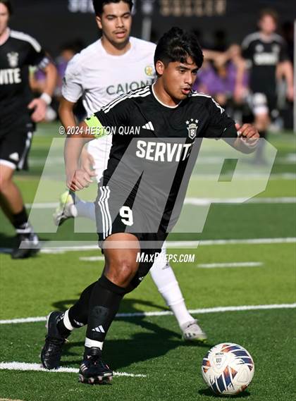 Thumbnail 2 in Cajon @ Servite (CIF-SS D1 Playoffs) photogallery.