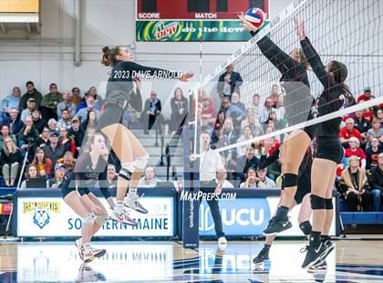 Thumbnail 1 in Scarborough vs  Gorham (MPA Class A State Final) photogallery.