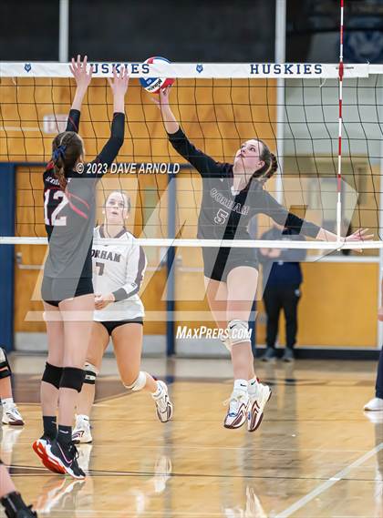 Thumbnail 1 in Scarborough vs  Gorham (MPA Class A State Final) photogallery.