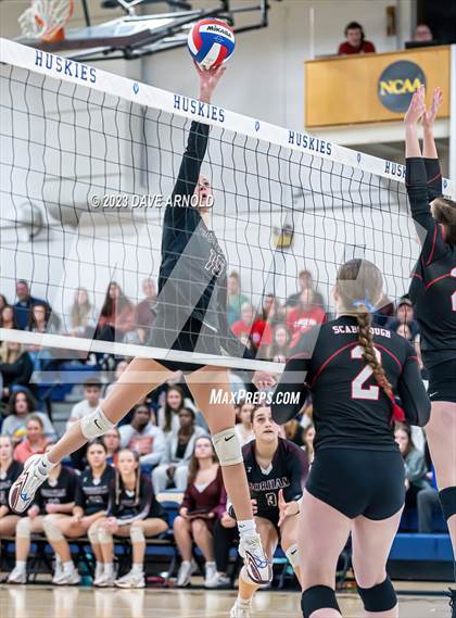 Thumbnail 1 in Scarborough vs  Gorham (MPA Class A State Final) photogallery.