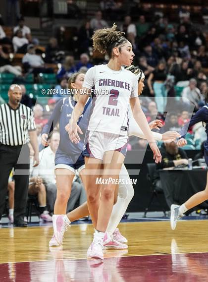 Thumbnail 1 in Mullen vs Cherokee Trail (CHSAA 6A Great 8) photogallery.