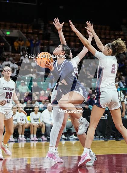 Thumbnail 2 in Mullen vs Cherokee Trail (CHSAA 6A Great 8) photogallery.