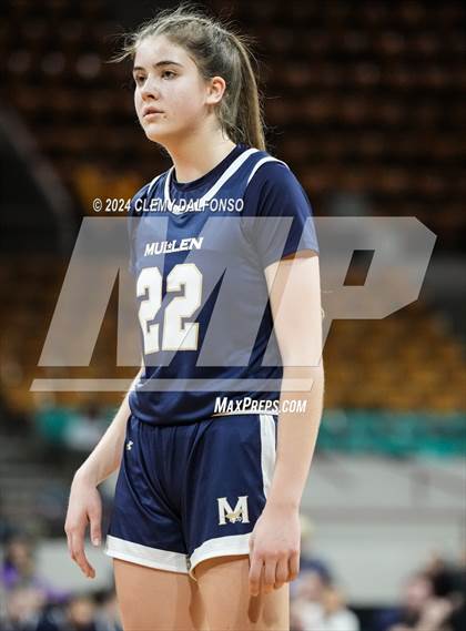 Thumbnail 3 in Mullen vs Cherokee Trail (CHSAA 6A Great 8) photogallery.