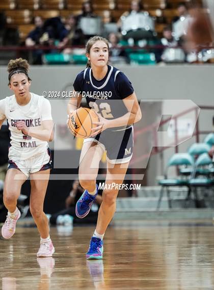 Thumbnail 2 in Mullen vs Cherokee Trail (CHSAA 6A Great 8) photogallery.