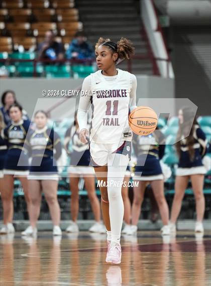 Thumbnail 3 in Mullen vs Cherokee Trail (CHSAA 6A Great 8) photogallery.