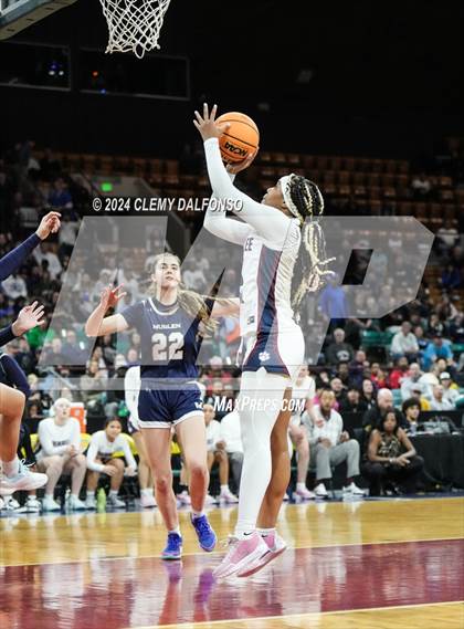 Thumbnail 3 in Mullen vs Cherokee Trail (CHSAA 6A Great 8) photogallery.