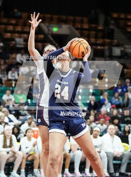 Thumbnail 2 in Mullen vs Cherokee Trail (CHSAA 6A Great 8) photogallery.