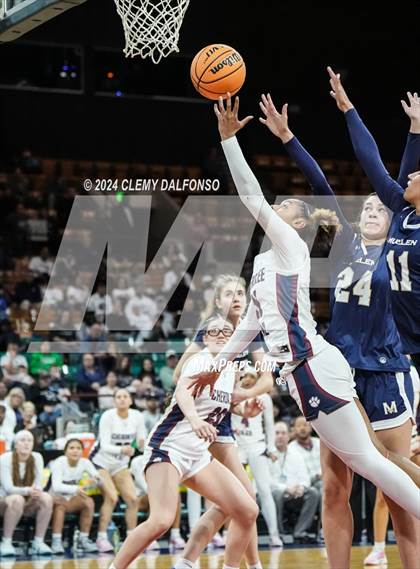 Thumbnail 2 in Mullen vs Cherokee Trail (CHSAA 6A Great 8) photogallery.