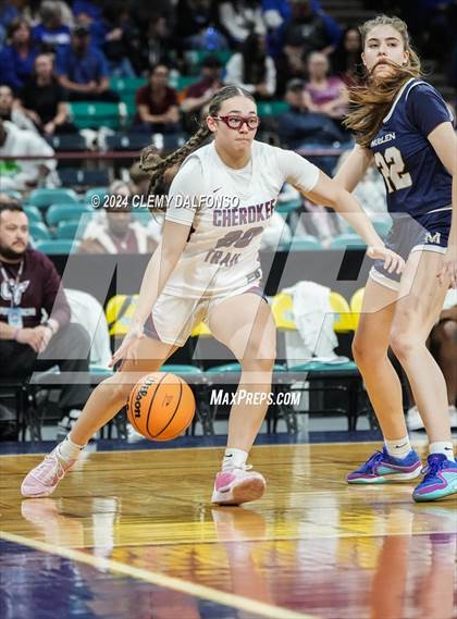 Thumbnail 3 in Mullen vs Cherokee Trail (CHSAA 6A Great 8) photogallery.