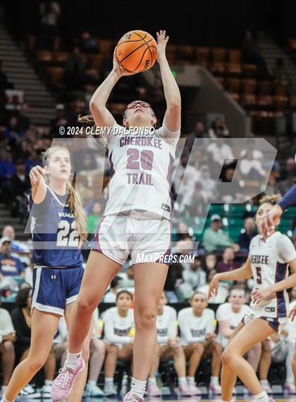 Thumbnail 1 in Mullen vs Cherokee Trail (CHSAA 6A Great 8) photogallery.