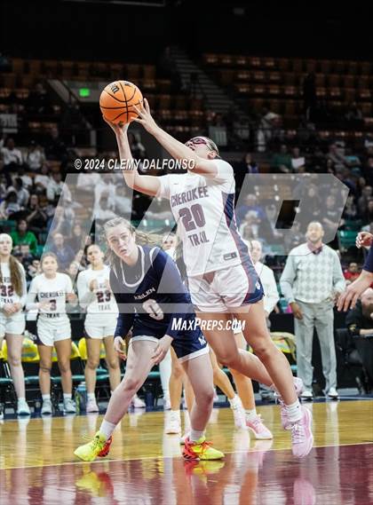 Thumbnail 1 in Mullen vs Cherokee Trail (CHSAA 6A Great 8) photogallery.