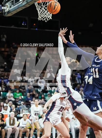 Thumbnail 3 in Mullen vs Cherokee Trail (CHSAA 6A Great 8) photogallery.