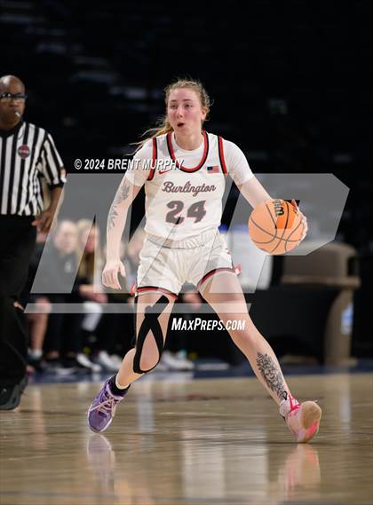 Thumbnail 3 in Burlington vs. Denver Christian (CHSAA 2A Great 8) photogallery.