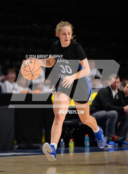 Thumbnail 2 in Burlington vs. Denver Christian (CHSAA 2A Great 8) photogallery.