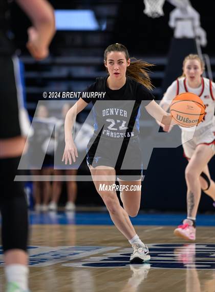 Thumbnail 3 in Burlington vs. Denver Christian (CHSAA 2A Great 8) photogallery.