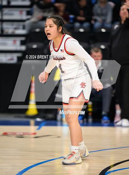 Thumbnail 1 in Burlington vs. Denver Christian (CHSAA 2A Great 8) photogallery.