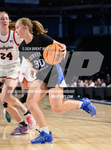 Thumbnail 3 in Burlington vs. Denver Christian (CHSAA 2A Great 8) photogallery.