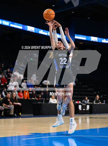 Thumbnail 3 in Burlington vs. Denver Christian (CHSAA 2A Great 8) photogallery.