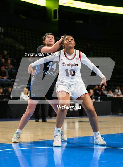 Thumbnail 3 in Burlington vs. Denver Christian (CHSAA 2A Great 8) photogallery.