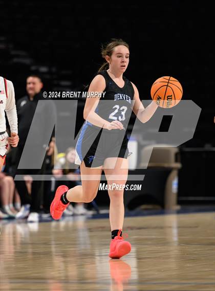 Thumbnail 3 in Burlington vs. Denver Christian (CHSAA 2A Great 8) photogallery.