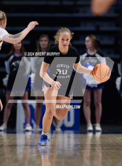 Thumbnail 2 in Burlington vs. Denver Christian (CHSAA 2A Great 8) photogallery.