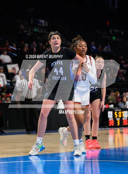 Thumbnail 2 in Burlington vs. Denver Christian (CHSAA 2A Great 8) photogallery.