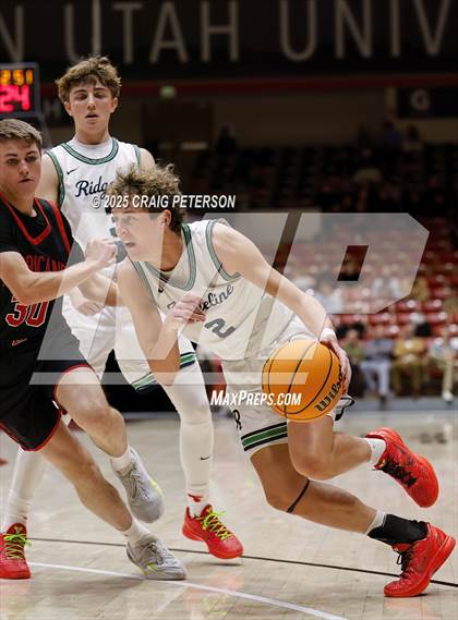 Thumbnail 2 in Hurricane vs. Ridgeline (UHSAA 4A Quarterfinal) photogallery.