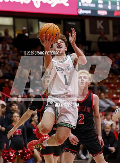 Thumbnail 2 in Hurricane vs. Ridgeline (UHSAA 4A Quarterfinal) photogallery.