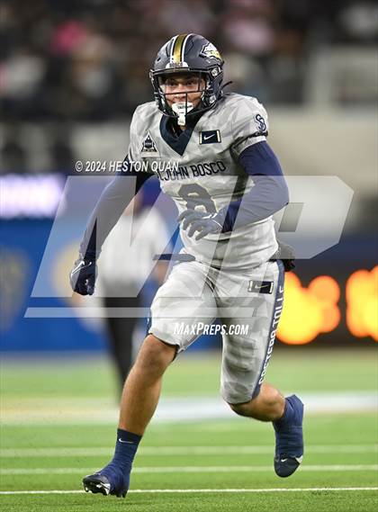 Thumbnail 2 in St. John Bosco vs. Servite photogallery.