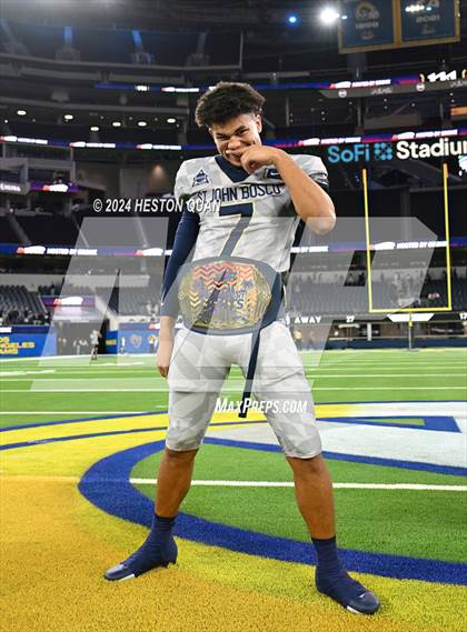 Thumbnail 2 in St. John Bosco vs. Servite photogallery.