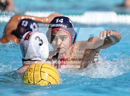 Thumbnail 1 in Orange Lutheran vs. Beckman (South Coast Tournament) photogallery.