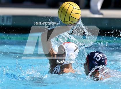 Thumbnail 3 in Orange Lutheran vs. Beckman (South Coast Tournament) photogallery.