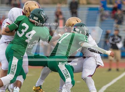 Thumbnail 3 in Holy Trinity vs. Iona Prep (NYCHSFL Class AA Final) photogallery.