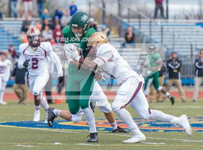 Thumbnail 1 in Holy Trinity vs. Iona Prep (NYCHSFL Class AA Final) photogallery.