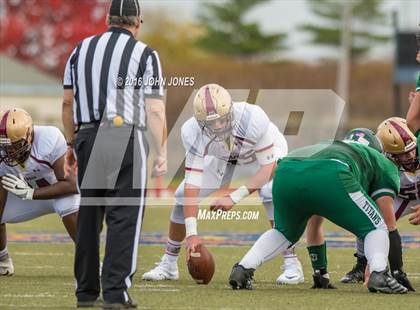 Thumbnail 1 in Holy Trinity vs. Iona Prep (NYCHSFL Class AA Final) photogallery.