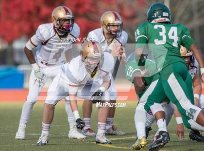 Thumbnail 3 in Holy Trinity vs. Iona Prep (NYCHSFL Class AA Final) photogallery.