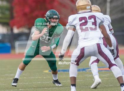 Thumbnail 1 in Holy Trinity vs. Iona Prep (NYCHSFL Class AA Final) photogallery.