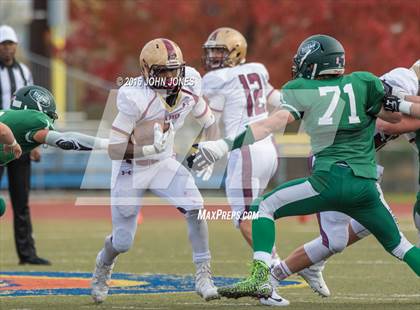 Thumbnail 2 in Holy Trinity vs. Iona Prep (NYCHSFL Class AA Final) photogallery.