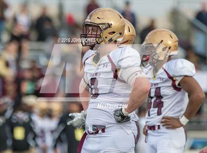 Thumbnail 3 in Holy Trinity vs. Iona Prep (NYCHSFL Class AA Final) photogallery.