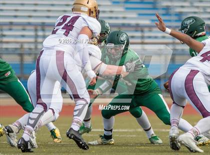 Thumbnail 1 in Holy Trinity vs. Iona Prep (NYCHSFL Class AA Final) photogallery.