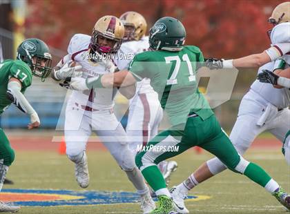 Thumbnail 3 in Holy Trinity vs. Iona Prep (NYCHSFL Class AA Final) photogallery.