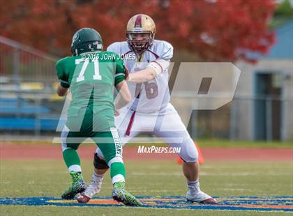 Thumbnail 3 in Holy Trinity vs. Iona Prep (NYCHSFL Class AA Final) photogallery.