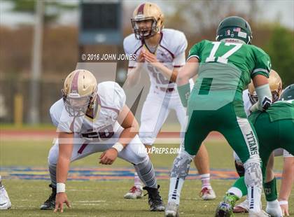 Thumbnail 3 in Holy Trinity vs. Iona Prep (NYCHSFL Class AA Final) photogallery.