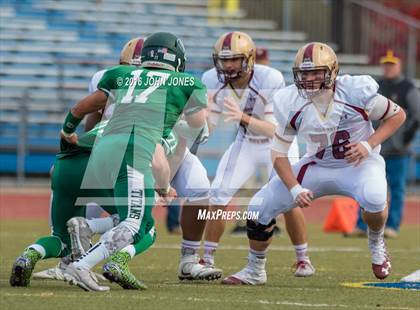 Thumbnail 2 in Holy Trinity vs. Iona Prep (NYCHSFL Class AA Final) photogallery.