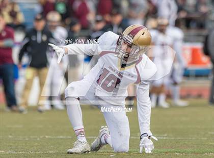 Thumbnail 1 in Holy Trinity vs. Iona Prep (NYCHSFL Class AA Final) photogallery.