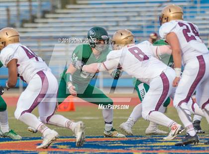 Thumbnail 1 in Holy Trinity vs. Iona Prep (NYCHSFL Class AA Final) photogallery.