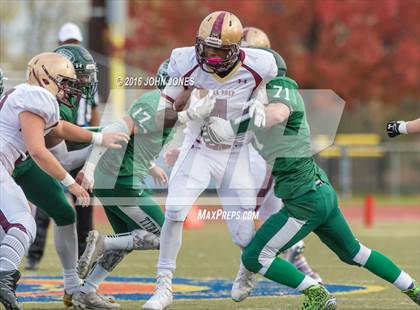 Thumbnail 1 in Holy Trinity vs. Iona Prep (NYCHSFL Class AA Final) photogallery.