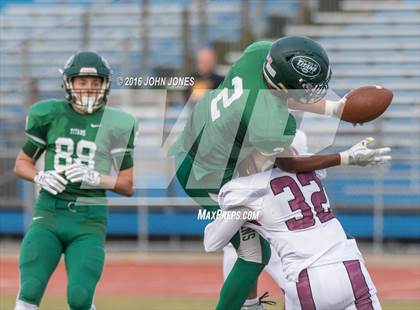 Thumbnail 2 in Holy Trinity vs. Iona Prep (NYCHSFL Class AA Final) photogallery.