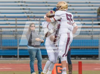 Thumbnail 1 in Holy Trinity vs. Iona Prep (NYCHSFL Class AA Final) photogallery.