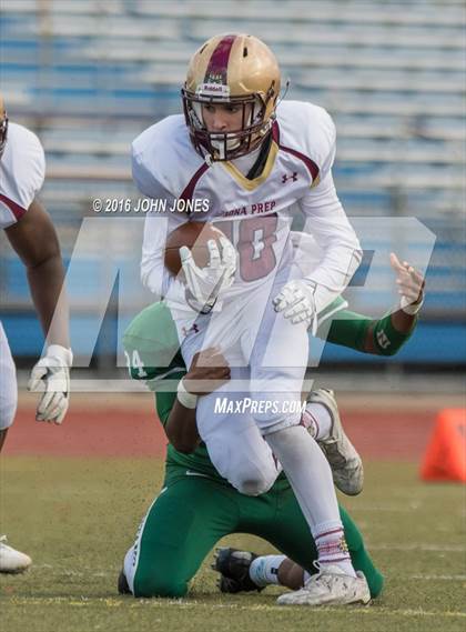 Thumbnail 1 in Holy Trinity vs. Iona Prep (NYCHSFL Class AA Final) photogallery.